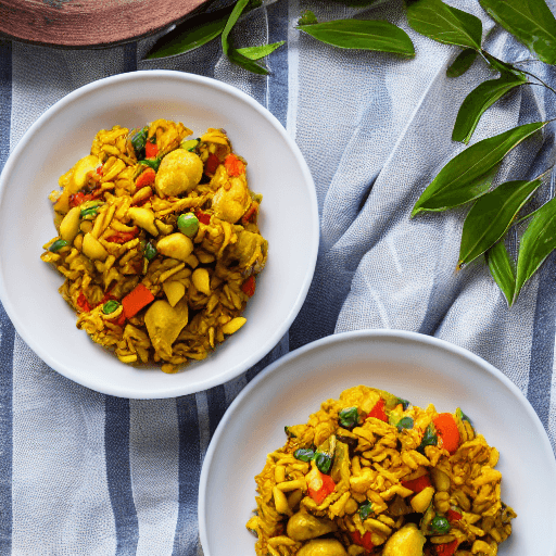 ackee and saltfish jambalaya dominica food