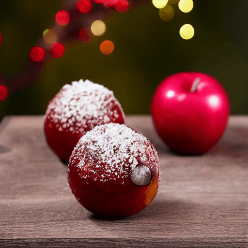 appelbollen met rozijnen food