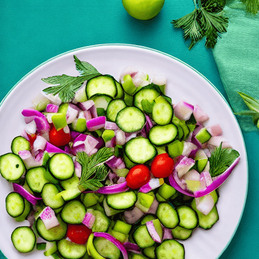 armenian cucumber salad armenia food