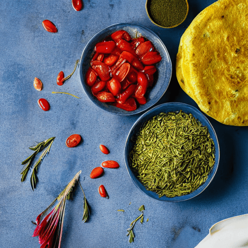armenian herb omelette armenia food