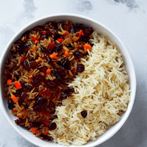 armenian rice pilaf with raisins armenia food