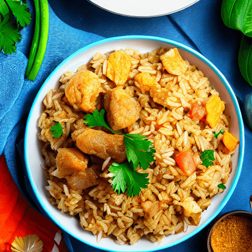 arroz con chicharr n peru food
