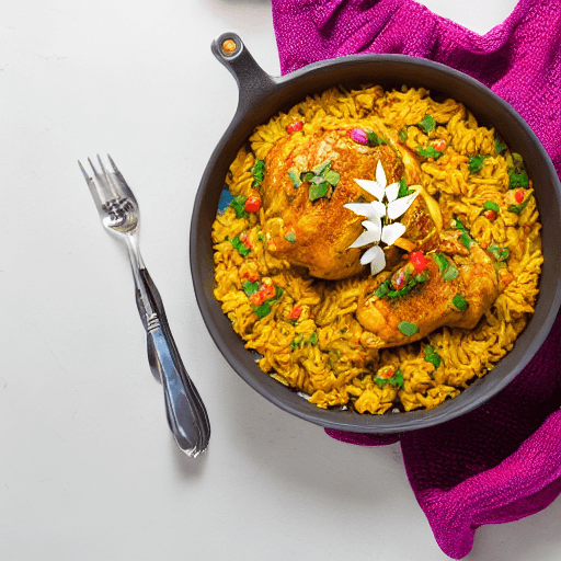 arroz con pollo con queso nicaragua food