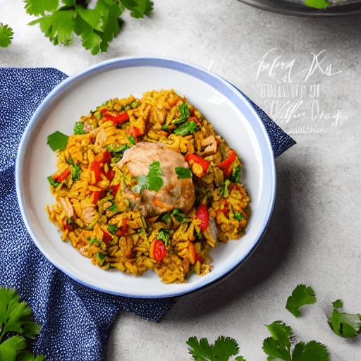 arroz con pollo el salvador food