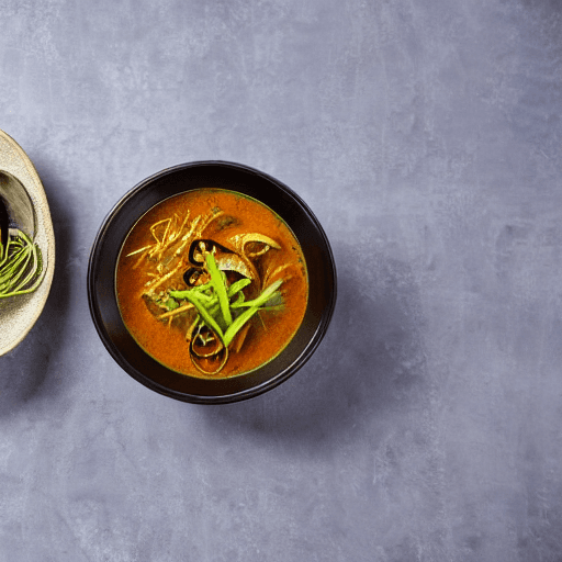 assam laksa food