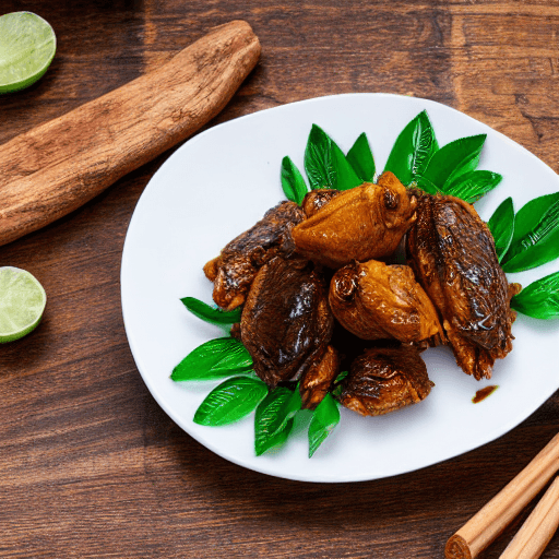 ayam kicap madu food