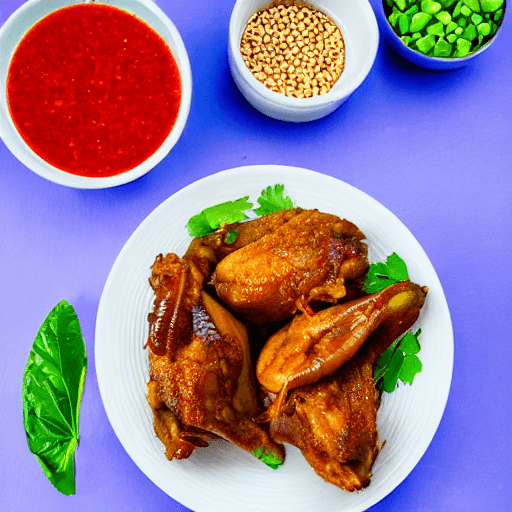ayam masak ros food