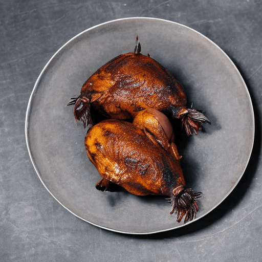 ayam rempah hitam food