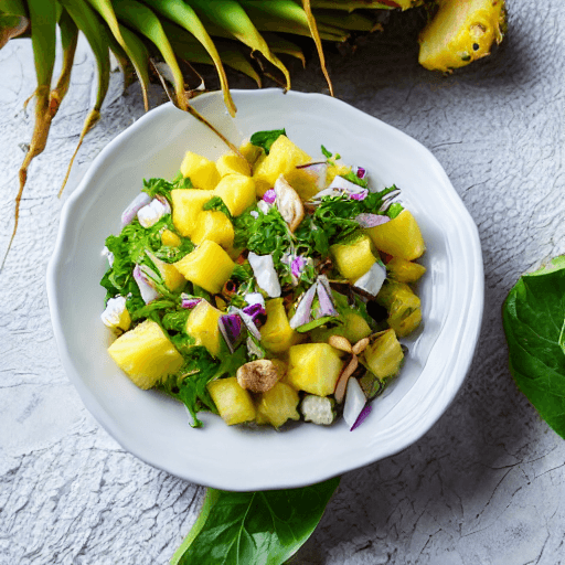bahamian conch and pineapple salad bahamas food
