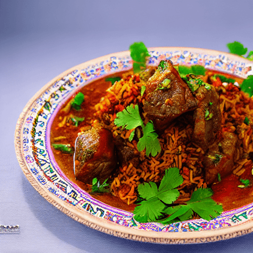 bahraini lamb ouzi bahrain food