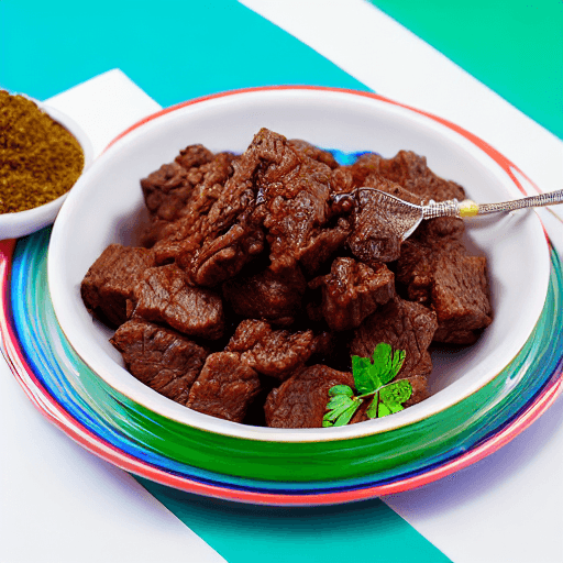 bajam with beef gambia food