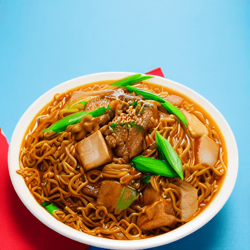bak chor mee food