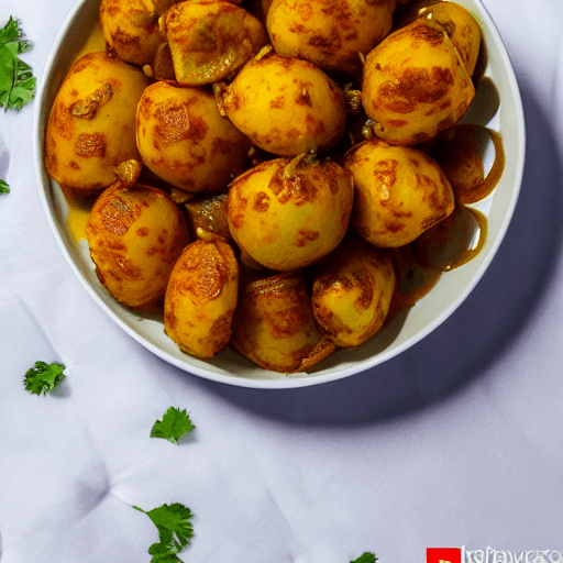 bakari bhuna aloo bhaji nepal food