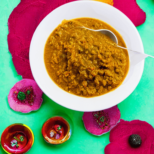bakari bhuna chutney bhakari nepal food