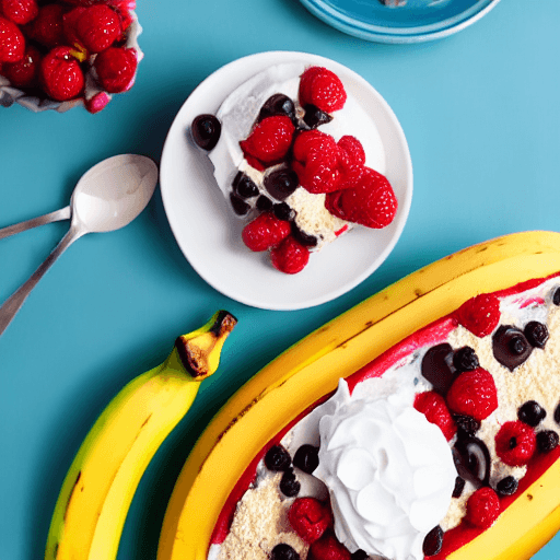 banana split food
