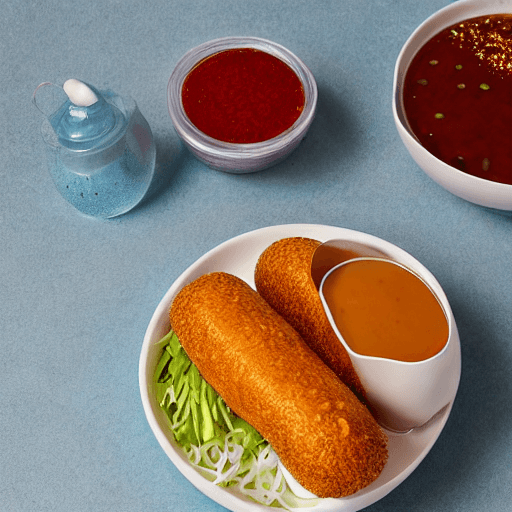 banh bot chien food