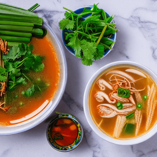banh canh tom cua food