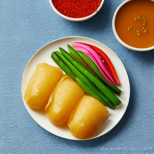 banh da lon khoai mon food