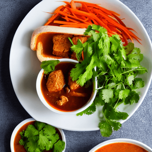 banh mi bo kho food