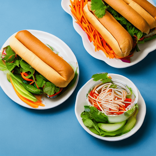 banh mi chao food