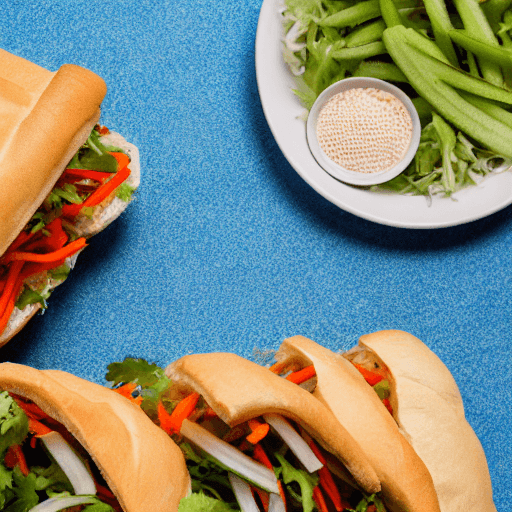 banh mi op la food