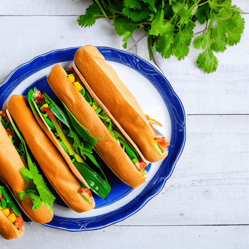 banh mi thit nuong food