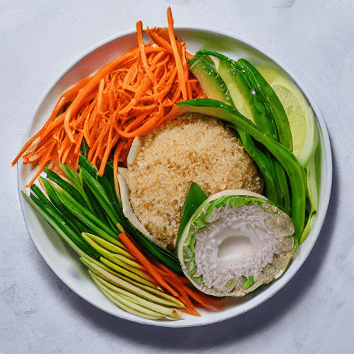 banh tom co ngu food