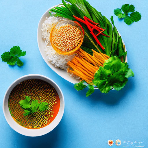 banh trang tron food