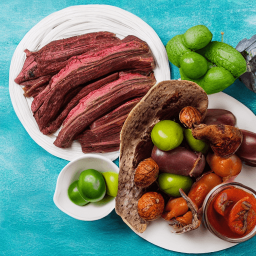 barbacoa de borrego food