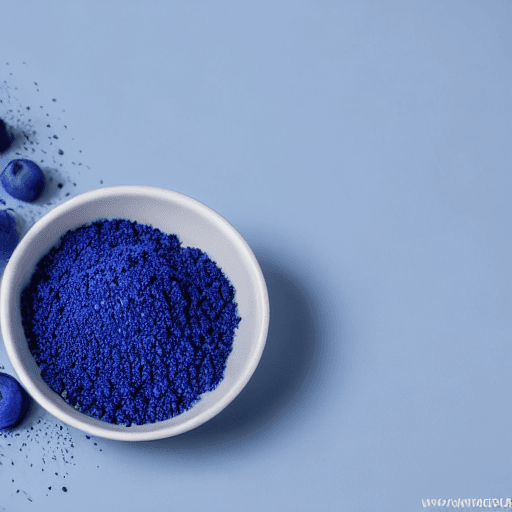 blauwe bessen met yoghurt food