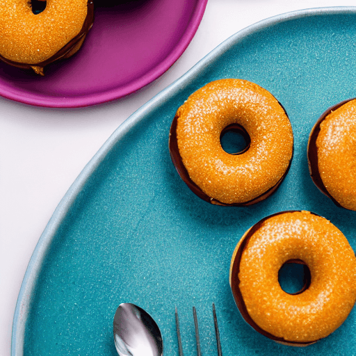 boston cream doughnut food