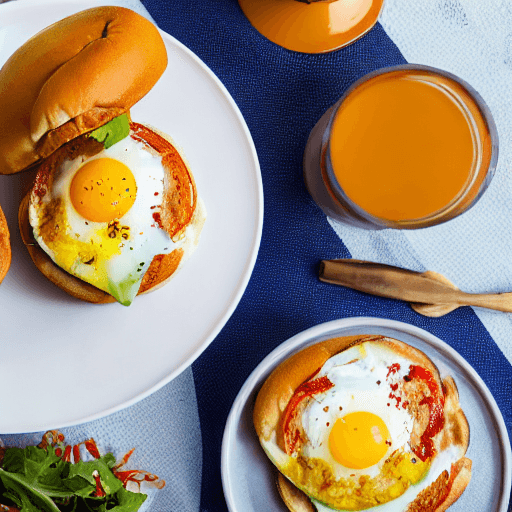 breakfast sandwich food