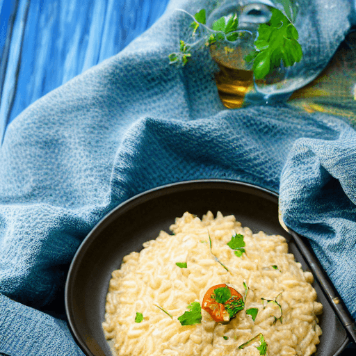 brostfile med risotto food