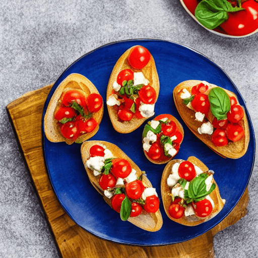 bruschetta food