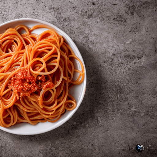 bucatini all'amatriciana food