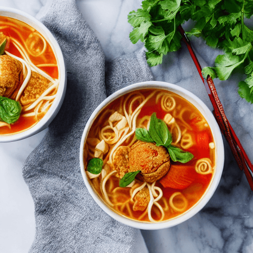 bun rieu cua food