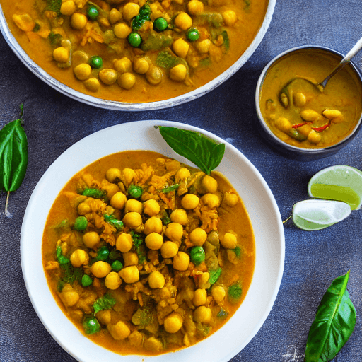 burmese chickpea curry myanmar food
