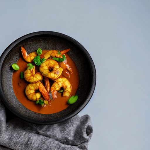 burmese curry shrimp myanmar food