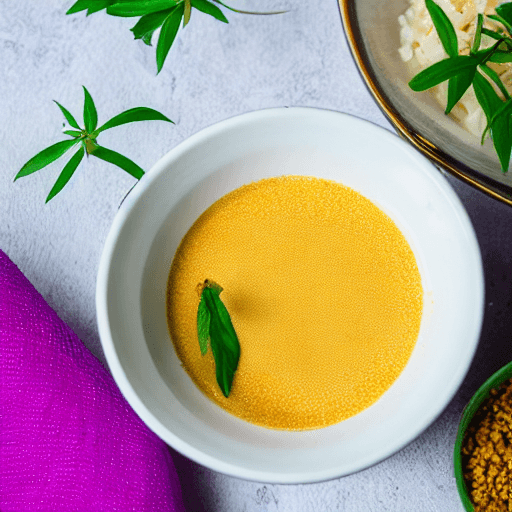 burmese shan coconut milk dessert myanmar food