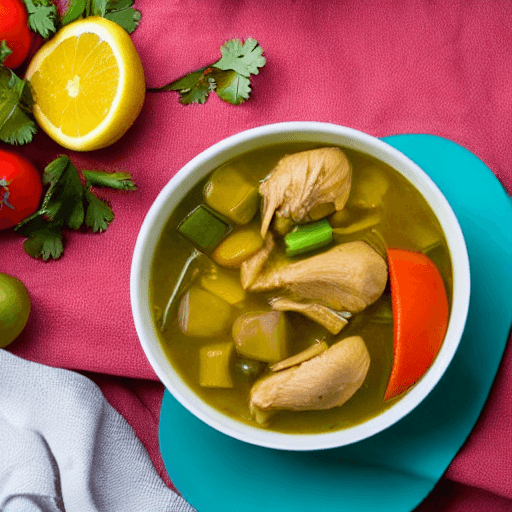caldo de pollo food