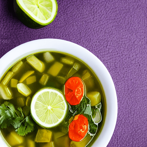 caldo tlalpeño food