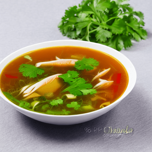 canh chua tom food
