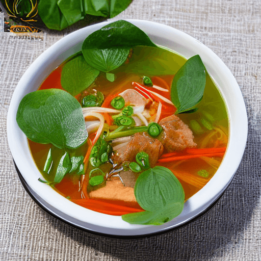 canh mang food