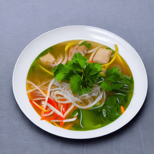 canh thit heo khoai lang food