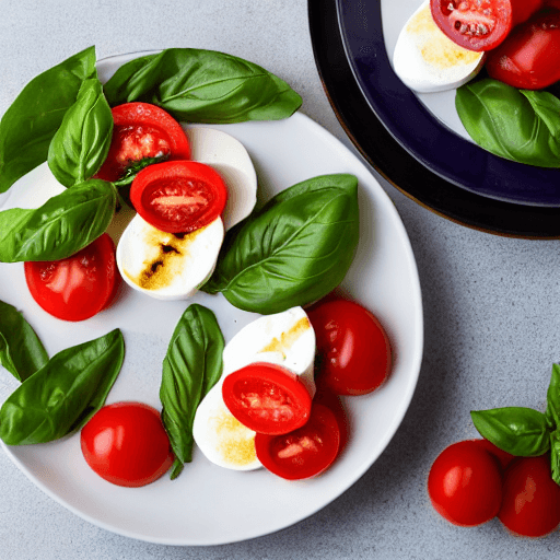 caprese salad food