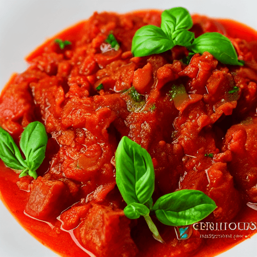 carne con tomate food