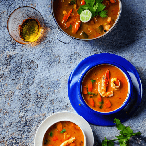 cazuela de mariscos food