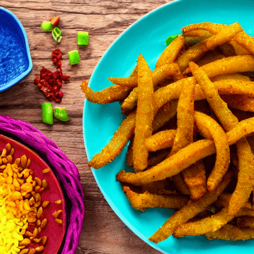 cendawan goreng food