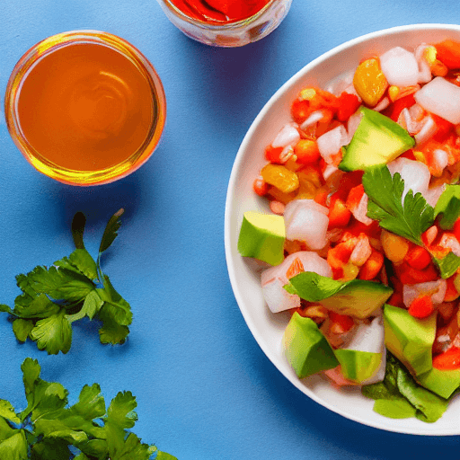 ceviche de sierra food