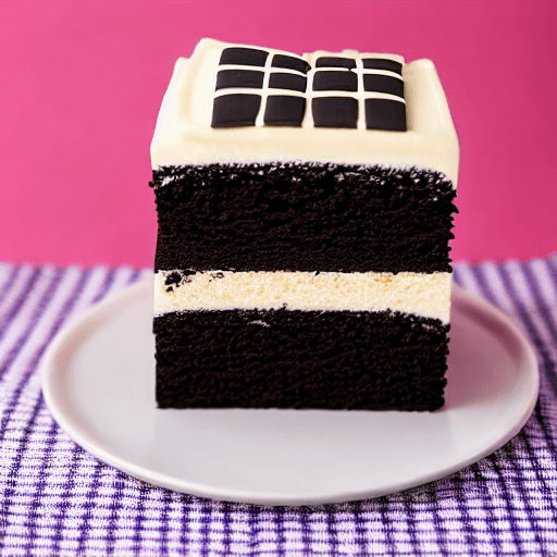 checkerboard cake food